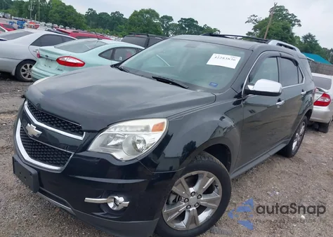 2010 Chevrolet Equinox Ltz z USA, uszkodzony, nr VIN 2CNFLGEY7A6368849